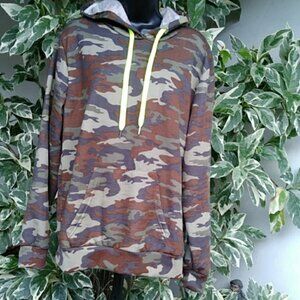 ⭐HP⭐Camo Hoodie Sweatshirt (Juniors) - Sz L